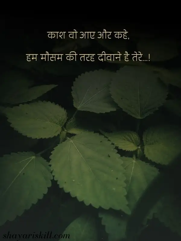 mausam shayari in hindi