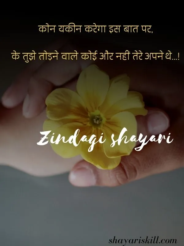 zindagi shayari in hindi