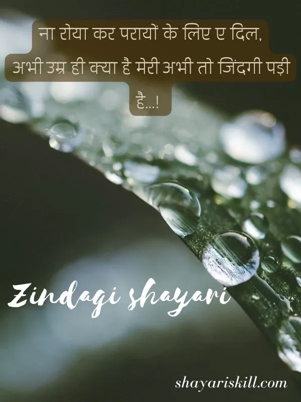 zindagi shayari in hindi